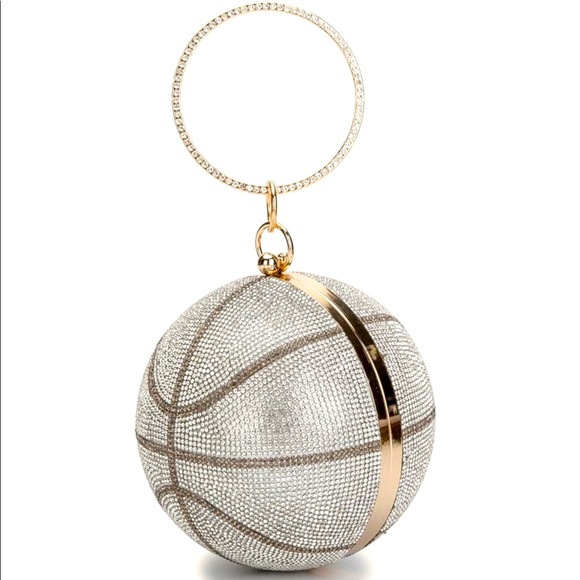 SOLD Bling Basketball Crossbody - Picture 1 of 4